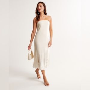 Abercrombie & Fitch Giselle pleated dress